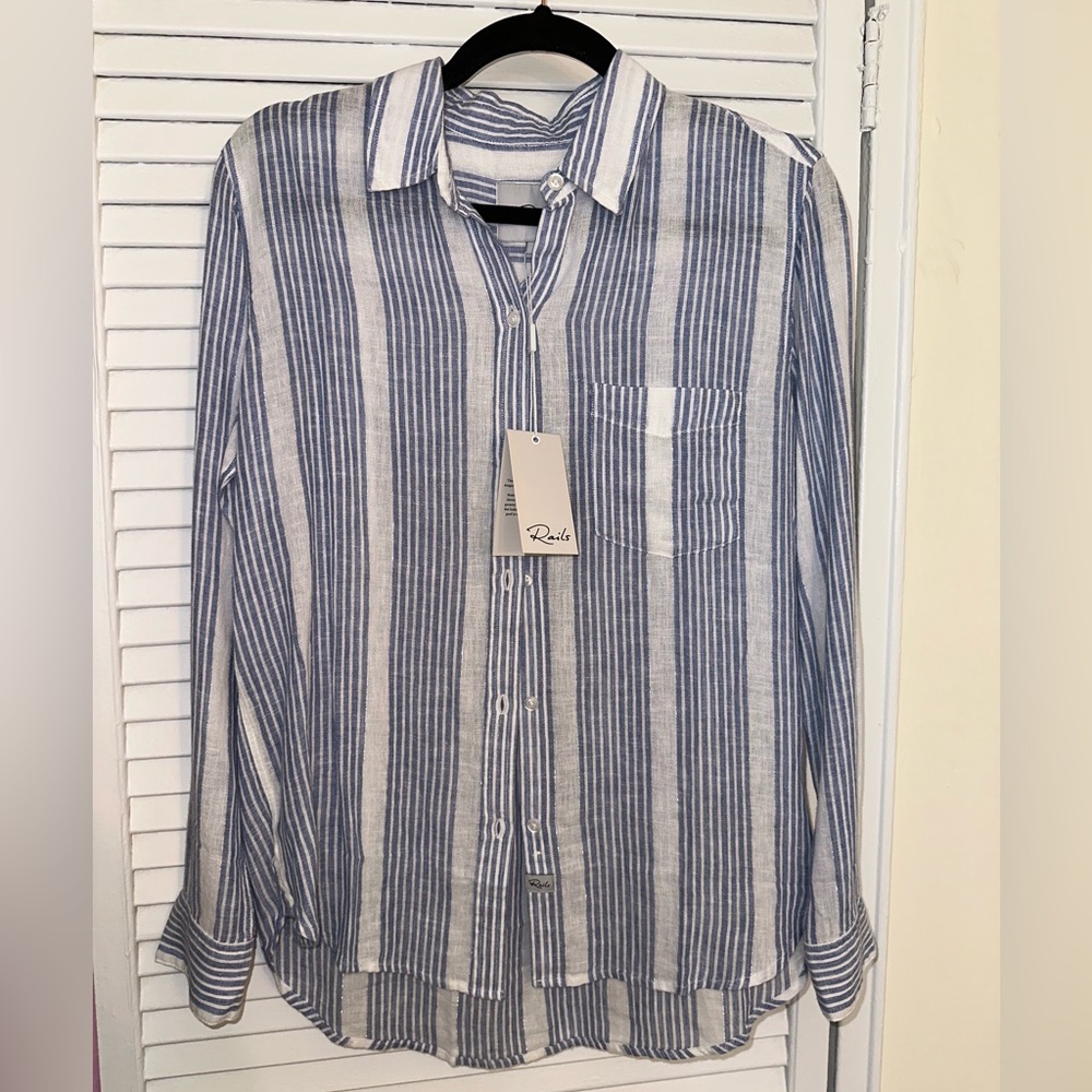 NWT Rails Charli Button Down Shirt
